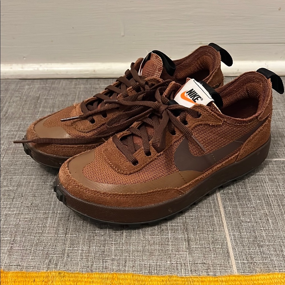 Nike Brown Tom Sachs Sneakers Classic Low-Top